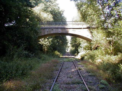 Stra�enbr�cke s�dlich von Niederjossa