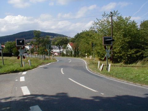 Bahnsteig Hausen