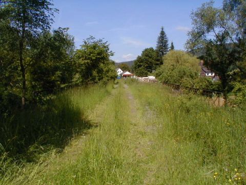 Brcke ber einen der Pfieffe zuflieenden Bach