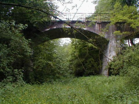 Brcke eines Wirtschaftswegs