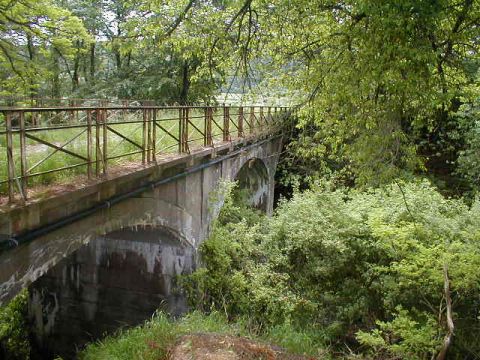 Brcke eines Wirtschaftswegs