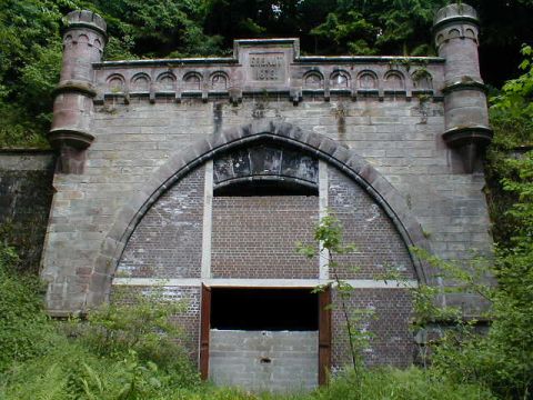 Bischofferoder Tunnel, Westportal