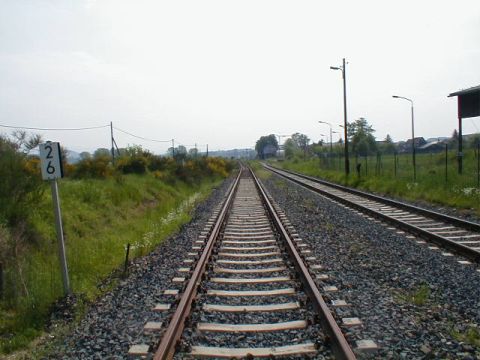 Einmndung Anschlussbahn Merkers