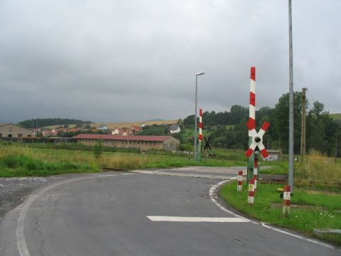 Bahnbergang bei Unterrohn