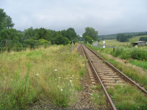 Bahnbergang bei Unterrohn