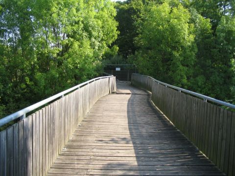 berfhrung hinter dem Bahnhof Worbis