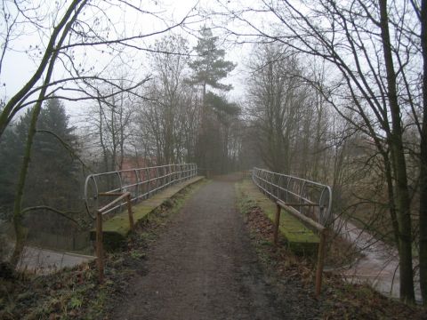 Brcke ber die Strae nach Ernstroda