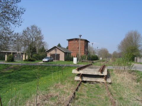 Bahnbergang in Goldbach
