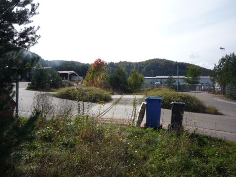 Zufahrt zum Tanklager