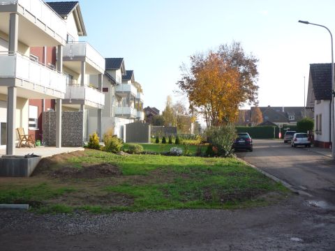 Entlang des Ortsrandes von Offenbach