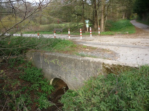 Brcke ber den Spechbachgraben