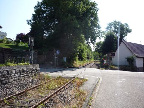 Bahn�berg�nge in Obergimpern