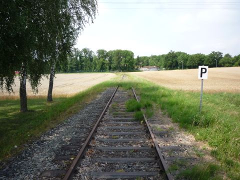 Zufahrt zum Bundeswehrlager Siegelsbach