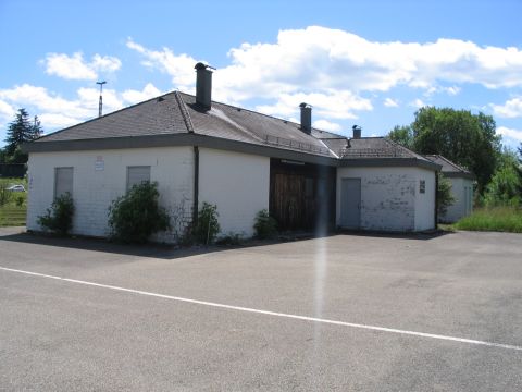 Einfahrt in den Bahnhof Oberheutal