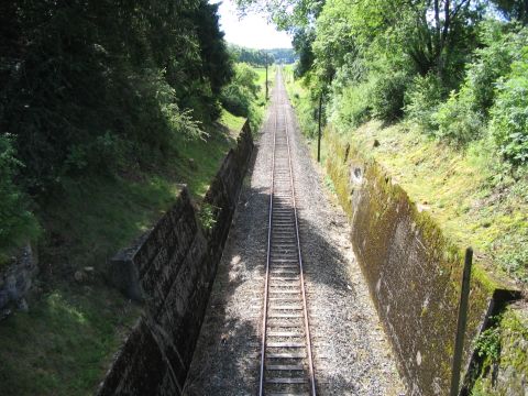 Einschnitt bei M�nsingen