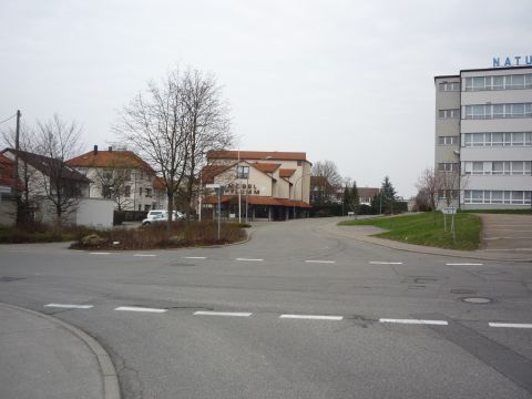 Ausfahrt aus Gomaringen