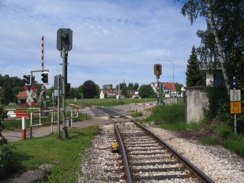 Bahnbergang Bingen