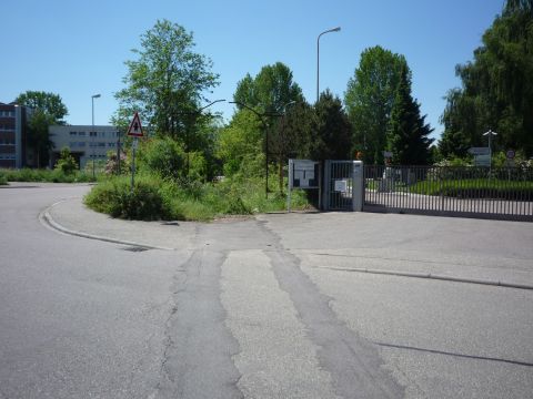 Bahnbergang ber die Steinbeisstrae