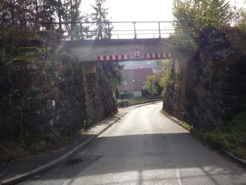 Brcke ber die Bahnhofstrae