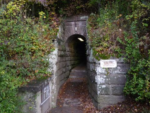 Fugngerdurchgang in Heumaden