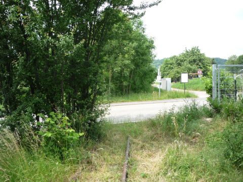 Bahn�berg�nge in Jagsthausen