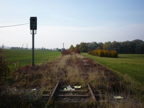 Grabendurchlass am westlichen Ortsrand von G�glingen