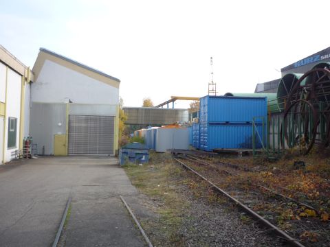 Zufahrt Firma Kurz Silos