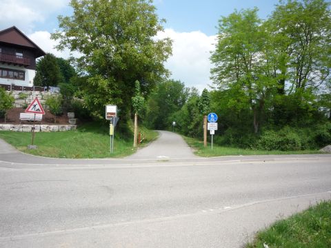 Bahnbergang ber die hringer Strae