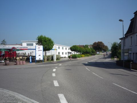 Bahnbergang ber die Kocherwaldstrae