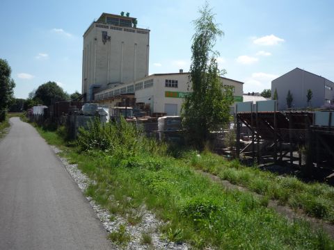 Einfahrt Lagerhaus Kupferzell