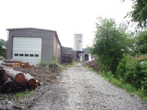 Zufahrt nach Laufen
