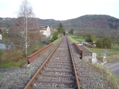 Br�cke �ber die Stra�e nach Welzheim