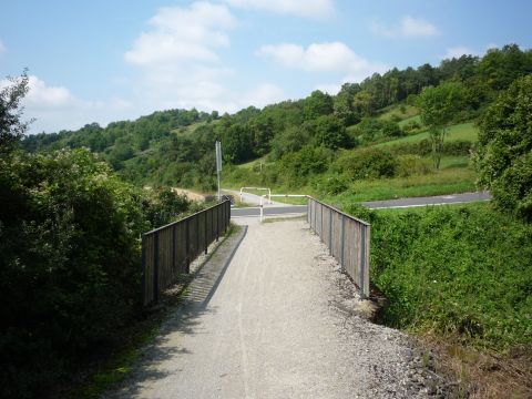 Brcke vor der Strae nach Aufstetten