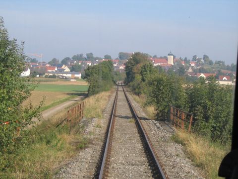 Wegbrcke vor Marktoffingen