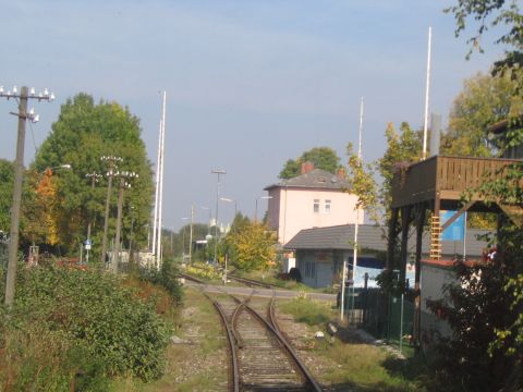 Bahn�bergang in Feuchtwangen