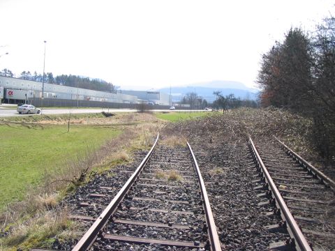 Zufahrt Spedition Wackler