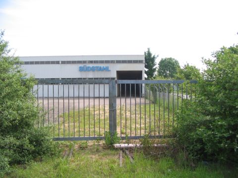 Einfahrt Firma Sdstahl