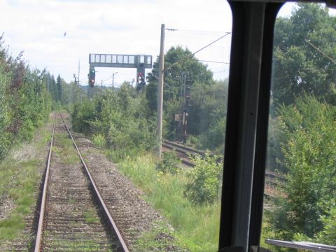 Zufahrt nach Gunzenhausen
