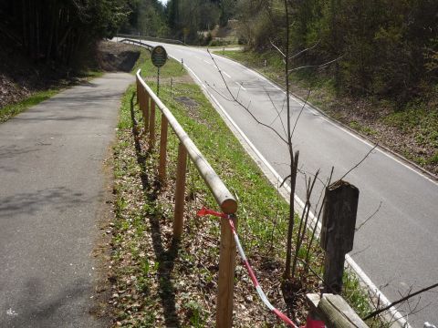 Br�cke der Stra�e nach Sachsenried