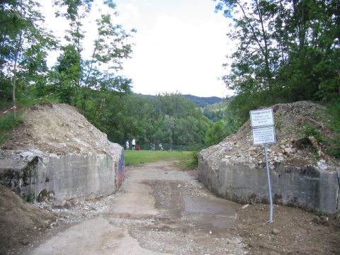 Br�cke beim Baggersee