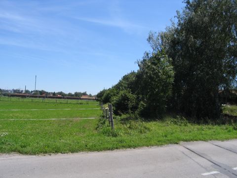 Bahnbergang ber die Strae von Siebnach nach Ettringen