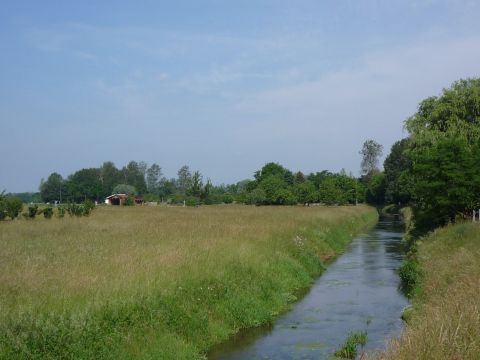 Ehemalige Brcke ber den Scheidgraben