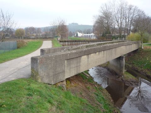 Brcke ber den Schutter-Entlastungskanal
