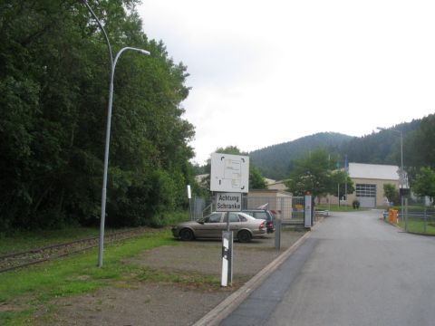 Zufahrt zum unteren Werk