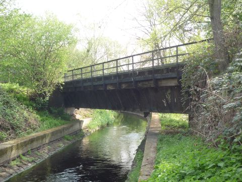 Brcke ber den Papierwerk-Kanal