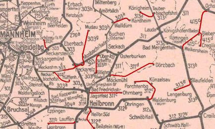 w�hlen Sie die Strecke